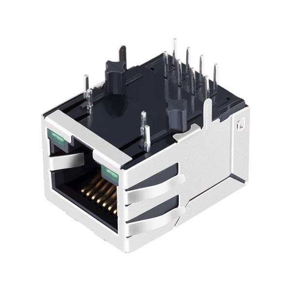 J0011D21E | LPJ0011ACNL RJ45 Jack modular, ângulo direito 100Base-T