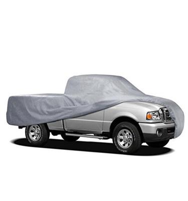 Sewing Car Cloth Custom Fit Car Covers With Elastic Customized With Reflective Warning Triangle