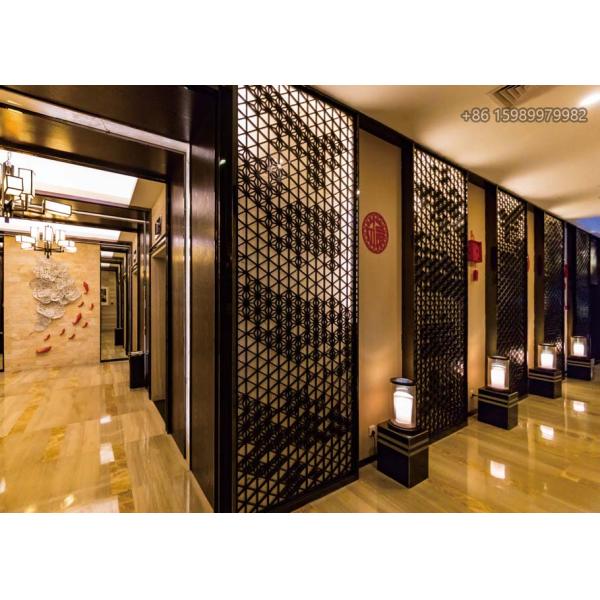 8ft Stainless Steel Room Divider , SUS316 Metal Room Dividers Partitions