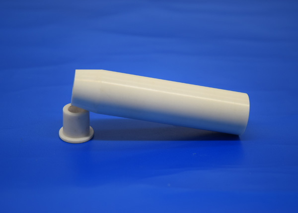 High Temperature And Voltage Alumina Ceramic Insulating Sleeve Insulator Bush 95% Al2O3
