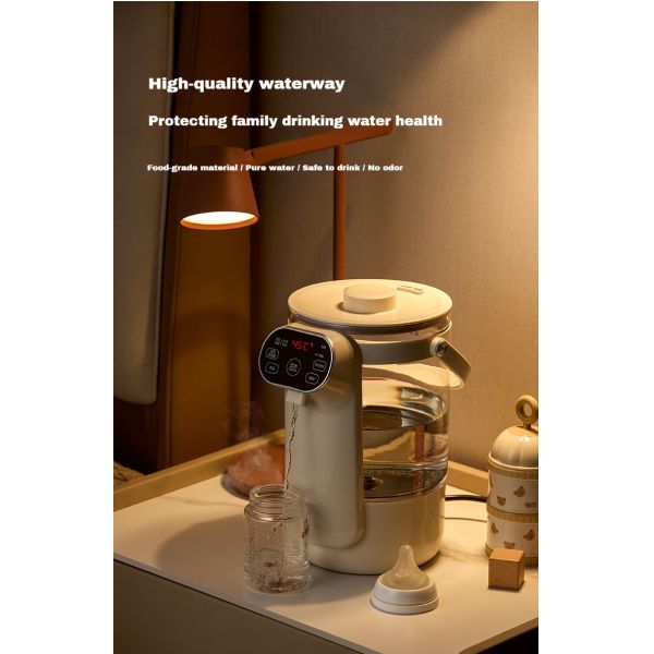 3L Capacity Thermostatic Electric Kettle 800W 12 Gear Water Temperature Adjustment