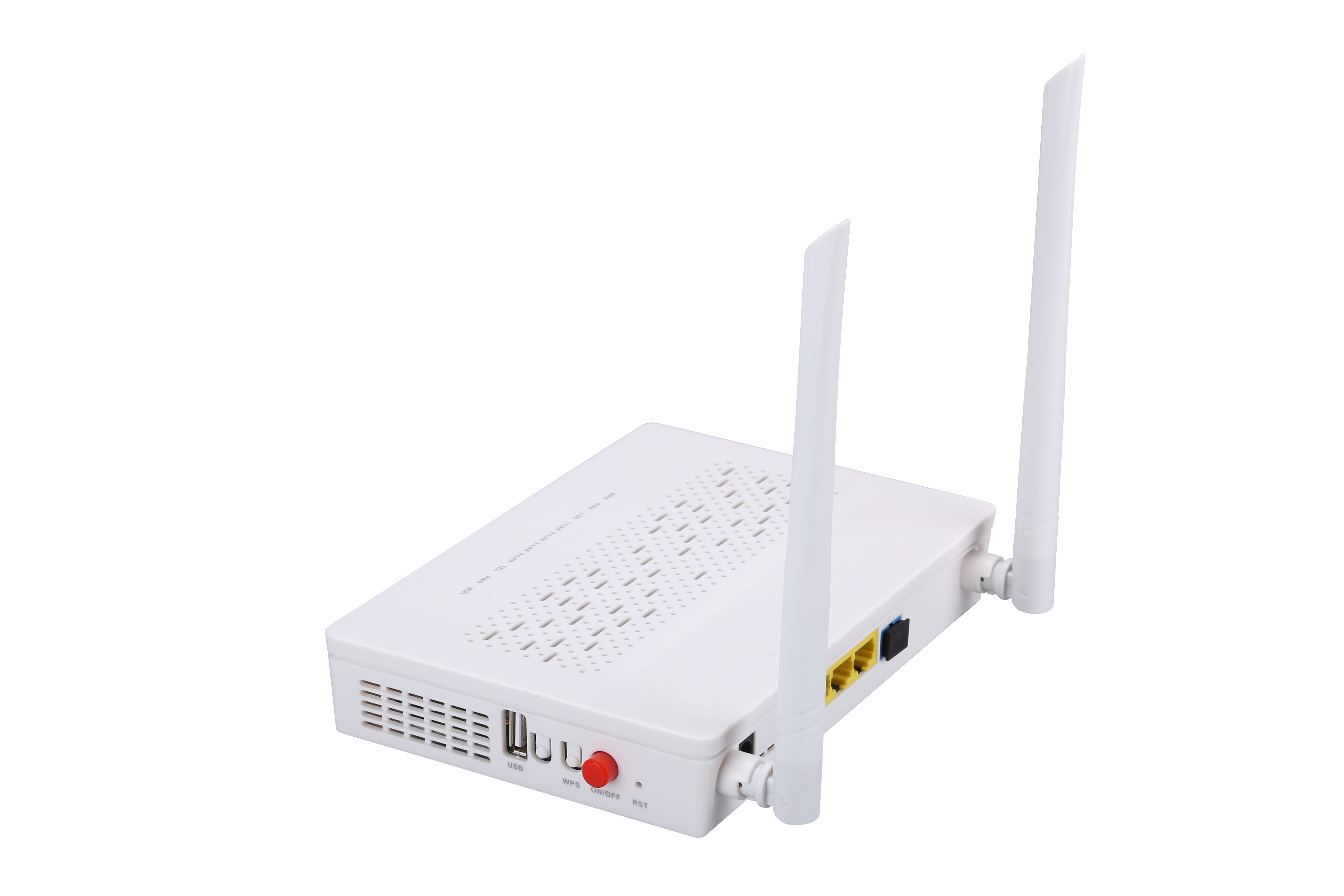 Удваивает - блок ONU Moderm сети Epon канала оптически 4GE + 2POTS + 2.4G И 5G WIFI