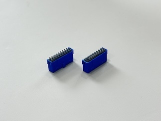 IDC 20-Pin Dual-Row Fully-Shrouded Male Connector | 2.00mm Pitch Electronic PCB Pin Header Terminal Connector for Wire Harness & Industrial Applications