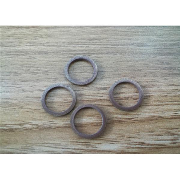 Customized Coated Flat Metal O Rings , Small Metal Ring Gasket Acid Resistance