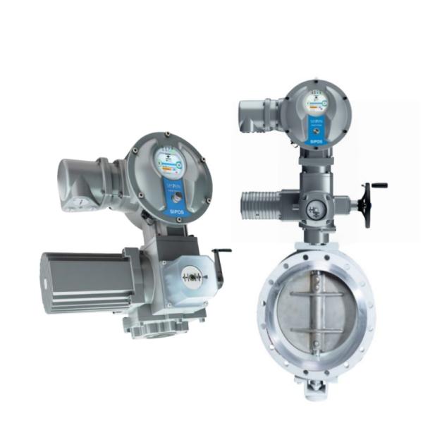 Actuador eléctrico de velocidad variable SIPOS SEVEN 7 para automatización de válvulas