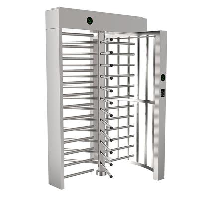 Torniquete completo automático biométrico de aço inoxidável do corpo de 304 portas de segurança