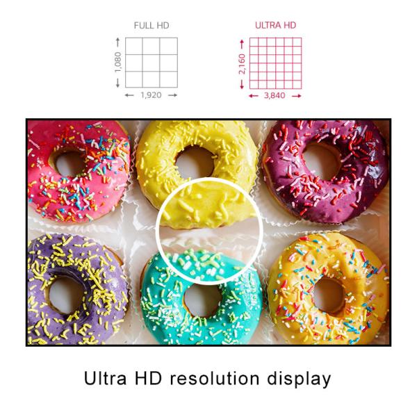 Indoor 500cd/M2 Indoor Video Wall 55 Inch 200w 1.7mm Bezel