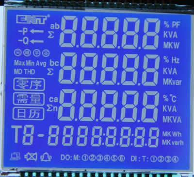 Power Meter STN Lcd Segment Display Black And White