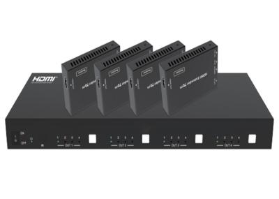 70m Ir Hdbaset Matrix 18gbps 4x4 Hdmi2.0 Suporta Ethernet Edid