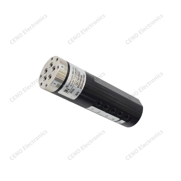 Compact Pneumatic Rotary Union with 5 isolated passages