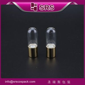 SRS hot sale empty 3ml Glass Roll On Bottle for essential oil with stainless steel roller