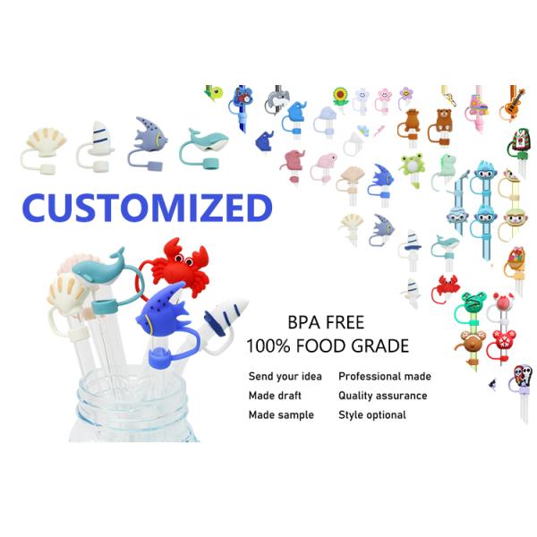 Новое прибытие сердце бриллиант блеск дизайны соломенная крышка топер 3D 10 мм соломенные топеры шляпы для кубков чашки стаканы