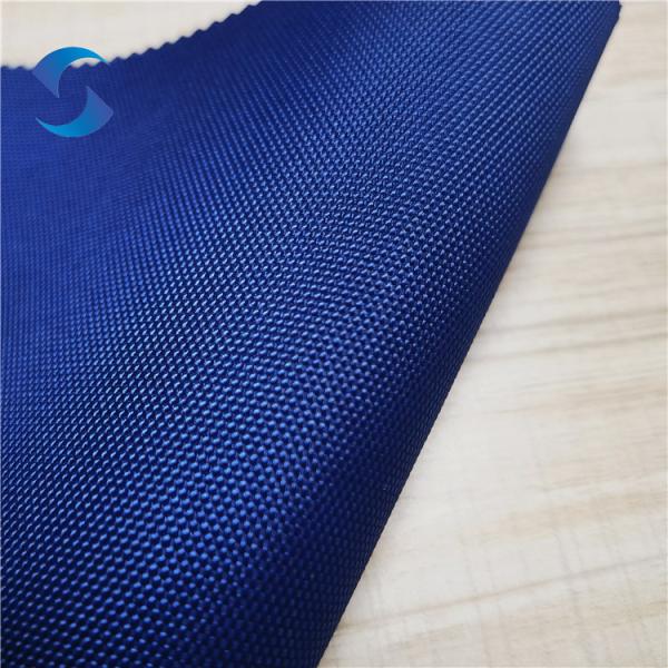 180GSM bleu PU revêtu 100Tissu polyester 600D tissu oxford pour tente 5*3 densité tissu oxford