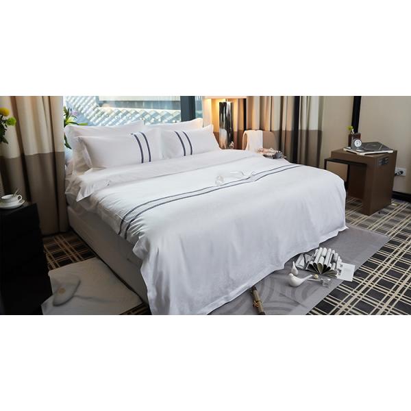 Hotel supplier Jacquard hotel & hotel bed linens 100% cotton bedding sets