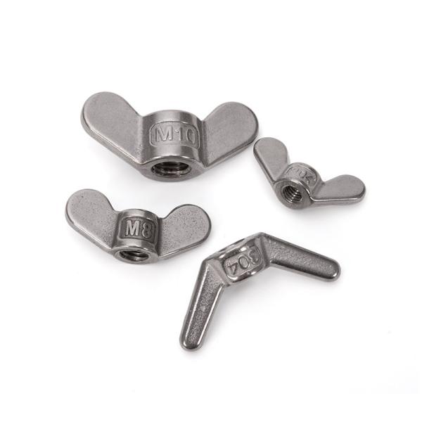 ANSI/ASME Standard Alloy Steel Stainless Steel Butterfly Wing Nut DIN315 Galvanized Finish for Retail Industry
