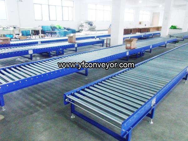 Steel Motorized Roller Conveyor,Powered Roller Conveyor,Curve Roller Conveyor