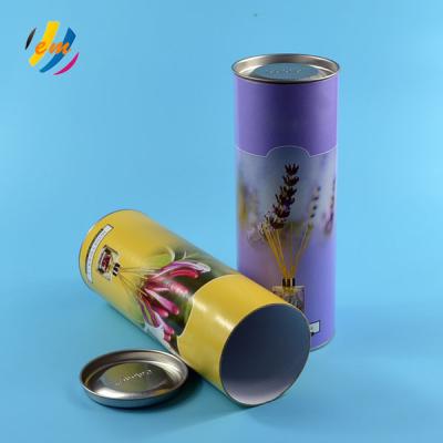 Tubo reciclável do presente do diâmetro de 126mm que empacota para o vinho