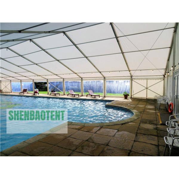 Building Semi Permanent Shade Sport Tent For 200 Square Meters Indoor Swimming Pool