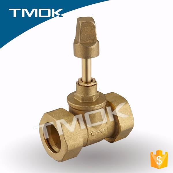 Water Meter Drawing Cock Concealed 22mm 3/4 Steam Stop Valve