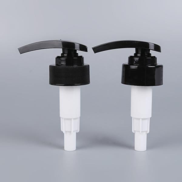 33/410 Lotion Ribbed Closure with Tube in Black Pump Customization Customized Request