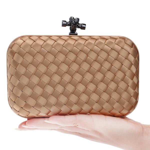 Classic female high-end hand woven star banquet evening bag hand elegant dinner packet