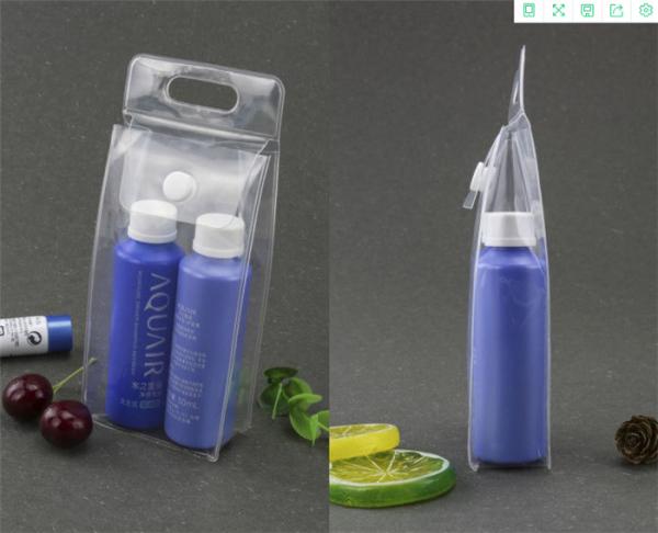 Customized Size PVC Cosmetic Bag High Reliability QS / FDA Certificated