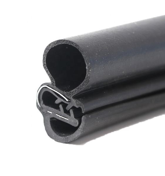 20-90 Dureza de costa Perfil de borracha EPDM para proteção de borda de segurança automática da porta do carro