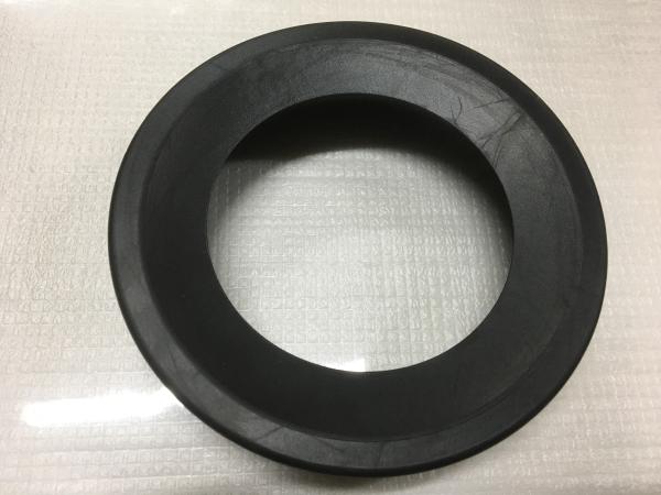 Round Black Durable Toilet Tank Fittings Rubber Gasket 30-90 Shore Hardness