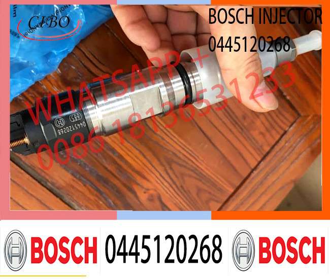 0445120268 / инжектор топлива 0445120080 применим к новым продуктам экскаватора Doosan daewoo dx260lc-9c