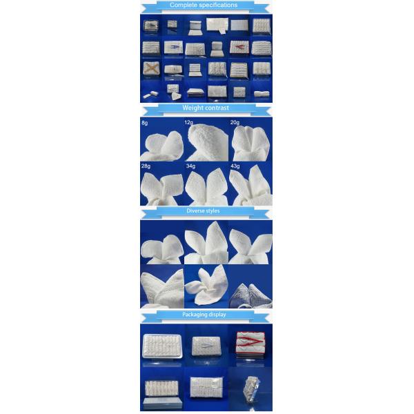 Полотенце белой устранимой авиакомпании горячее и холодное