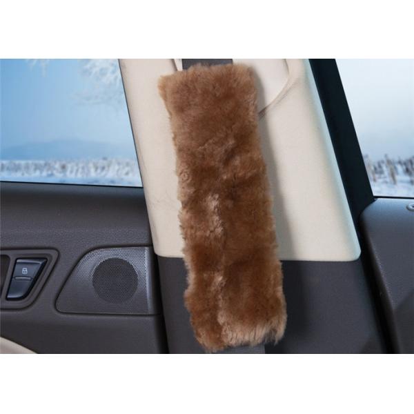 Безопасность прочного ОЭМ овчины крышки ремня безопасности овчины естественного волокна удобная