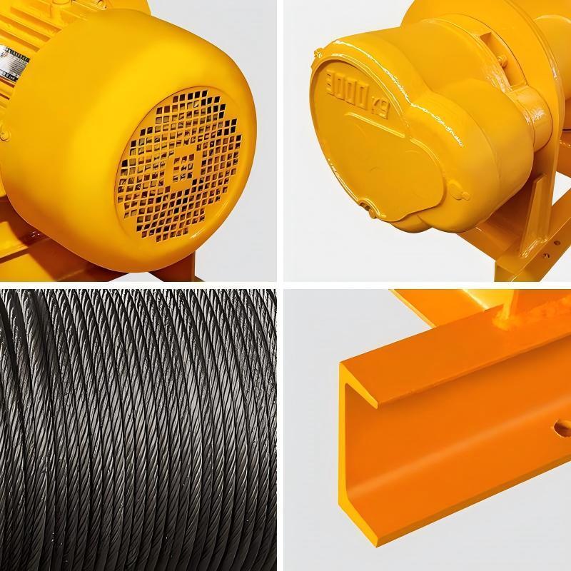 Horizontal Traction Wire Rope Electric Winch Vertical Lifting Industrial Electric Winch 1 Ton - 10 Ton