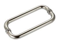 Puerta de cristal de acero inoxidable para estilo contemporáneo