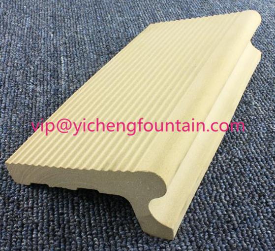 Full Body Ceramic Swimming Pool Equipment Border Tiles / Edge Tiles / Overflow Tiles