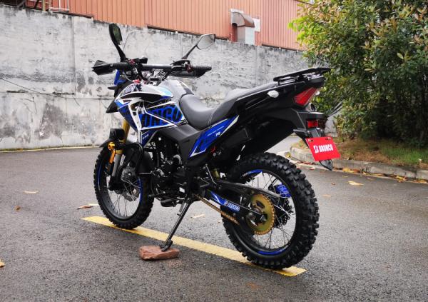 Quatro tempos off road 250cc motocicleta de terra com motor sem escova