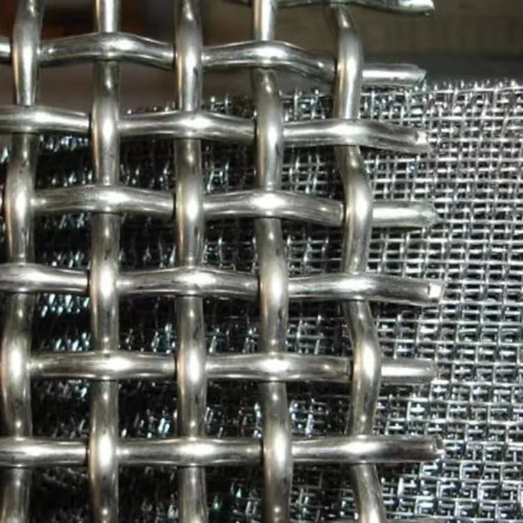 65mn 45# Manganese Steel Woven Crimped Wire Mesh