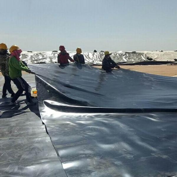 1mm HDPE Geomembrane Sheet for Fish Farm Pond Liner Resistant to UV and Chemicals