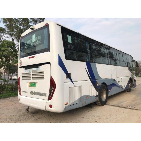 Масл-электрические гибридные двойные двери двигателя 155kw WP электротранспорта кроют кожей автобус используемый местом тренера Zhongtong LCK6101 47Seats