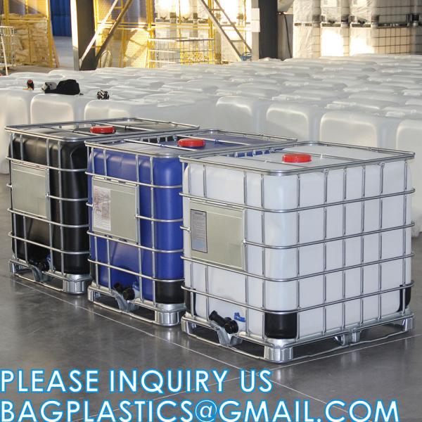 IBC 1000 Liter Storage Container Chemical Dosing Tank For Water Treatment, Horizontal Tanks, Biogas Septic Tank