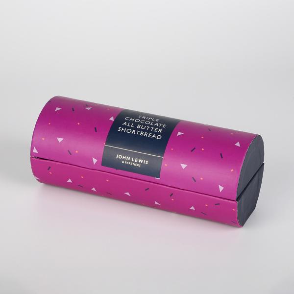 ODM High End Food Packaging 165mm Rigid Cardboard Box FCS For Biscuits Cookies