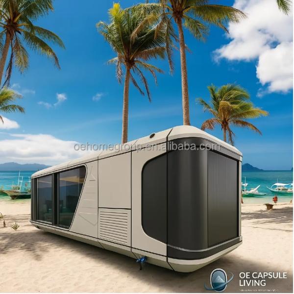 Sleeping Space Capsule Container House Future Concept Capsule