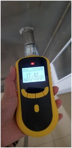 Нагнетая тестер очищенности газа кислорода детектора газа O2его 0-100%VOL портативный с CE ATEX