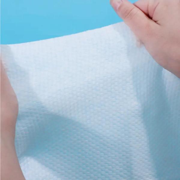 OEM White Disposable Beauty Towels , Practical Disposable Guest Hand Towels