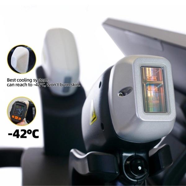 2025 Diose láser láser de platino / titanio 3d 808nm 755nm 1064nm máquina de depilación láser