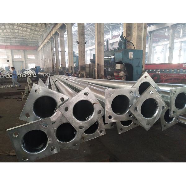 фонарный столб улицы 69kv 12m солнечный для распределения электричества