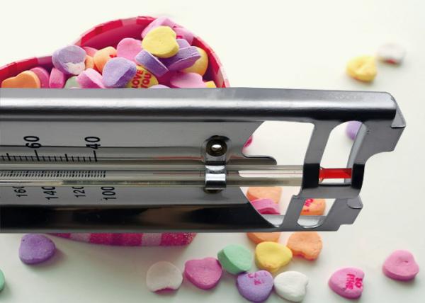 Large Stainless Steel Candy Jelly Deep Fry Thermometer Waterproof Structure
