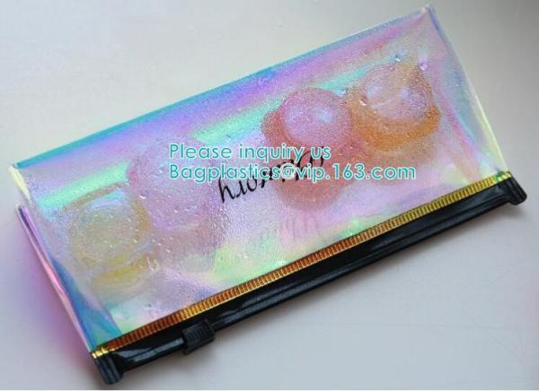 k plastic waterproof bag for swimsuit, slider zipper pvc pouch k bag, facial mask bag custom retail bags cus