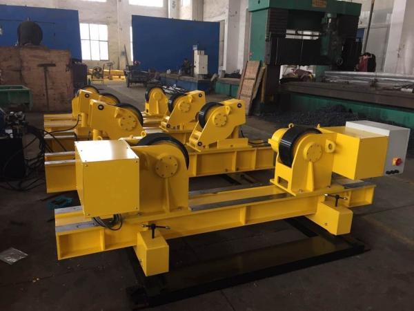 Vessel Pipe Tank Turning Rollers VFD Change Linear Speed Showed by Digital Display Export to Japan