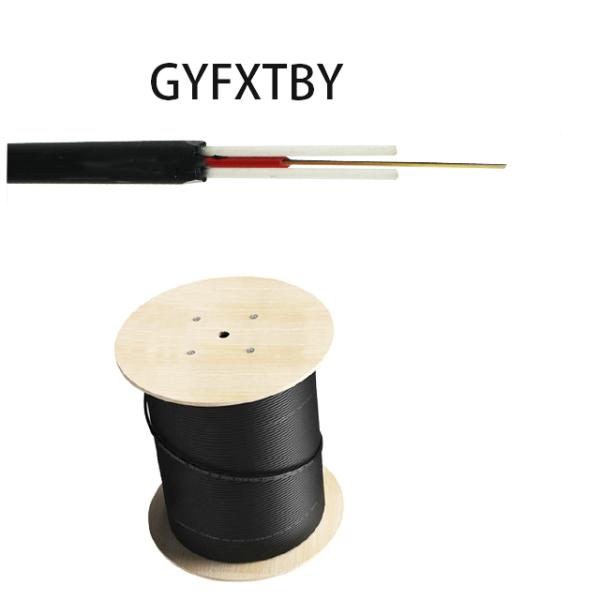 Best-Selling GYFXTBY Mini Span GYFXTY GYTA GYTS Fiber Optic Cable Amoured 4-24 Cores Flat Drop Cable Gyfxtby Fiber Optic Cable