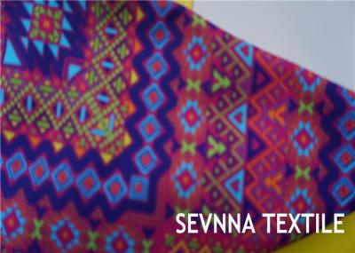 Projeto Luxe feito malha dobro impresso da tela do Spandex do poliéster da cópia de tela plano